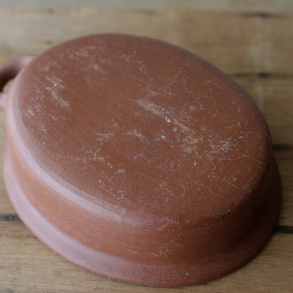Vintage Traditional Oaxacan Red Clay Pottery Oval Serving Dish/Folk Art - Picture 5 of 5